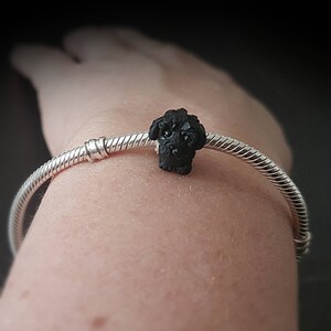 Black Cockapoo Polymer Clay Charm Bead to fit Pandora Bracelets image 2