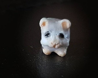 Hamster Polymer Clay Charm Bead