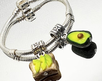 You Are the Avocado to My Toast Charm Set