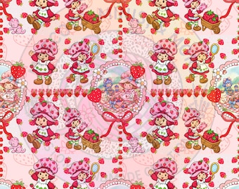 Strawberry Shortcake inspired seamless file