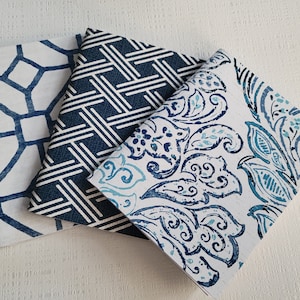 INDIGO MIX mini sketchbooks, travel diary, meditation journal, plant care journal, 4.5 x 5.5 inches, share with a friend, UNLINED
