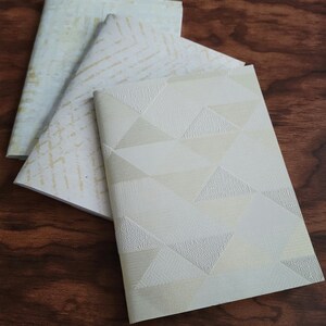 GOLD mini sketchbooks, travel diary, meditation journal, plant care journal, 4.5 x 5.5 inches, share with a friend, UNLINED