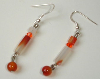 Carnelian earrings