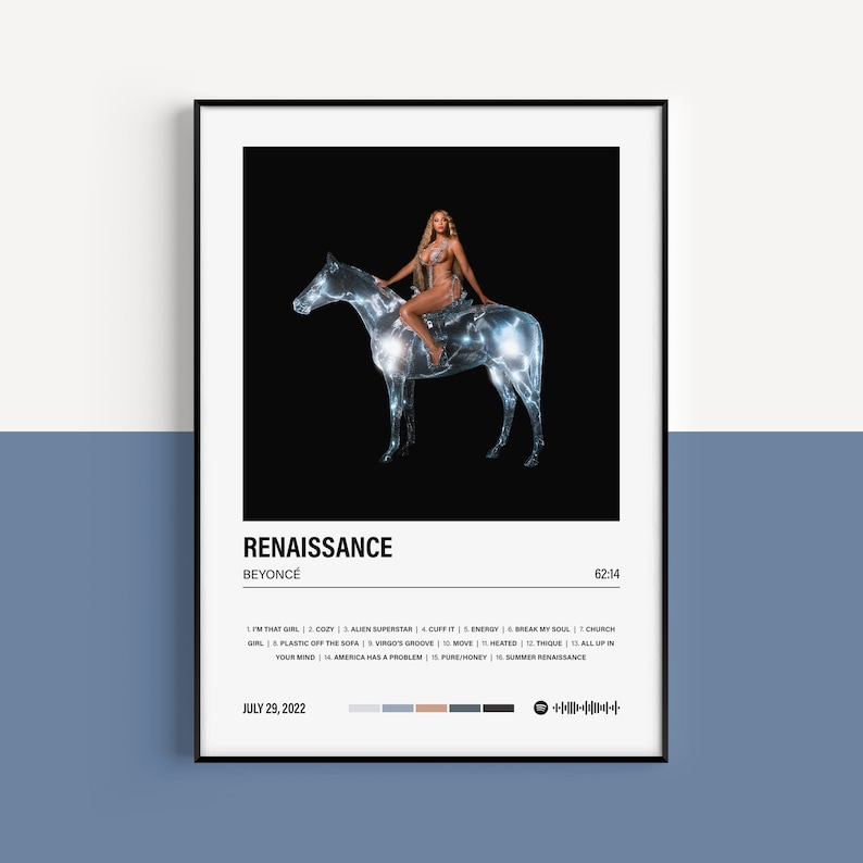 Beyoncé Renaissance Renaissance Tracklist Beyoncé Album Cover Music ...