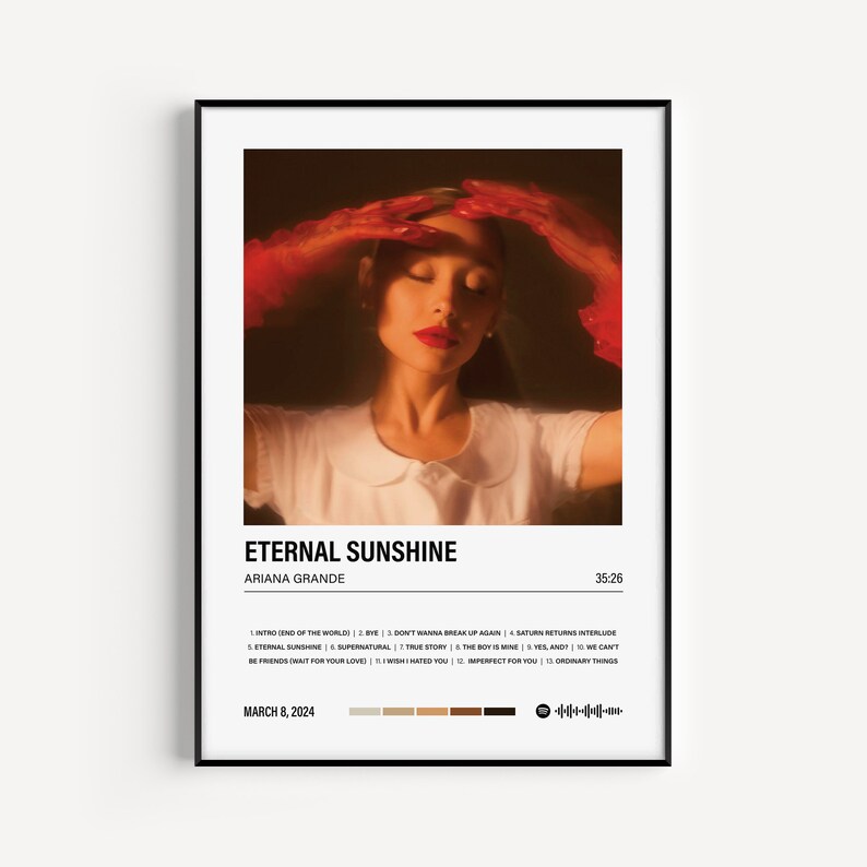 Ariana Grande Eternal Sunshine Eternal Sunshine Tracklist Ariana Grande