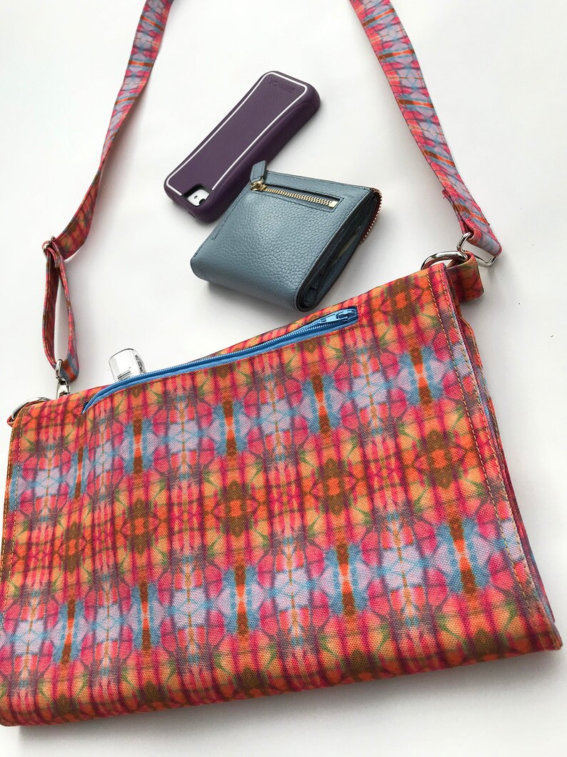 Multiple Pocket Shoulder Bag Sketchbook Journal Bag Artist Etsy