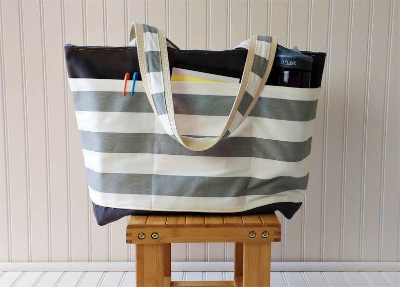 Teacher Gift Tote Bag with Pockets Gifts for Teachers- Teacher Bag Canvas Teacher Bags Teacher Bag Teacher Tote Bag Teacher Tote