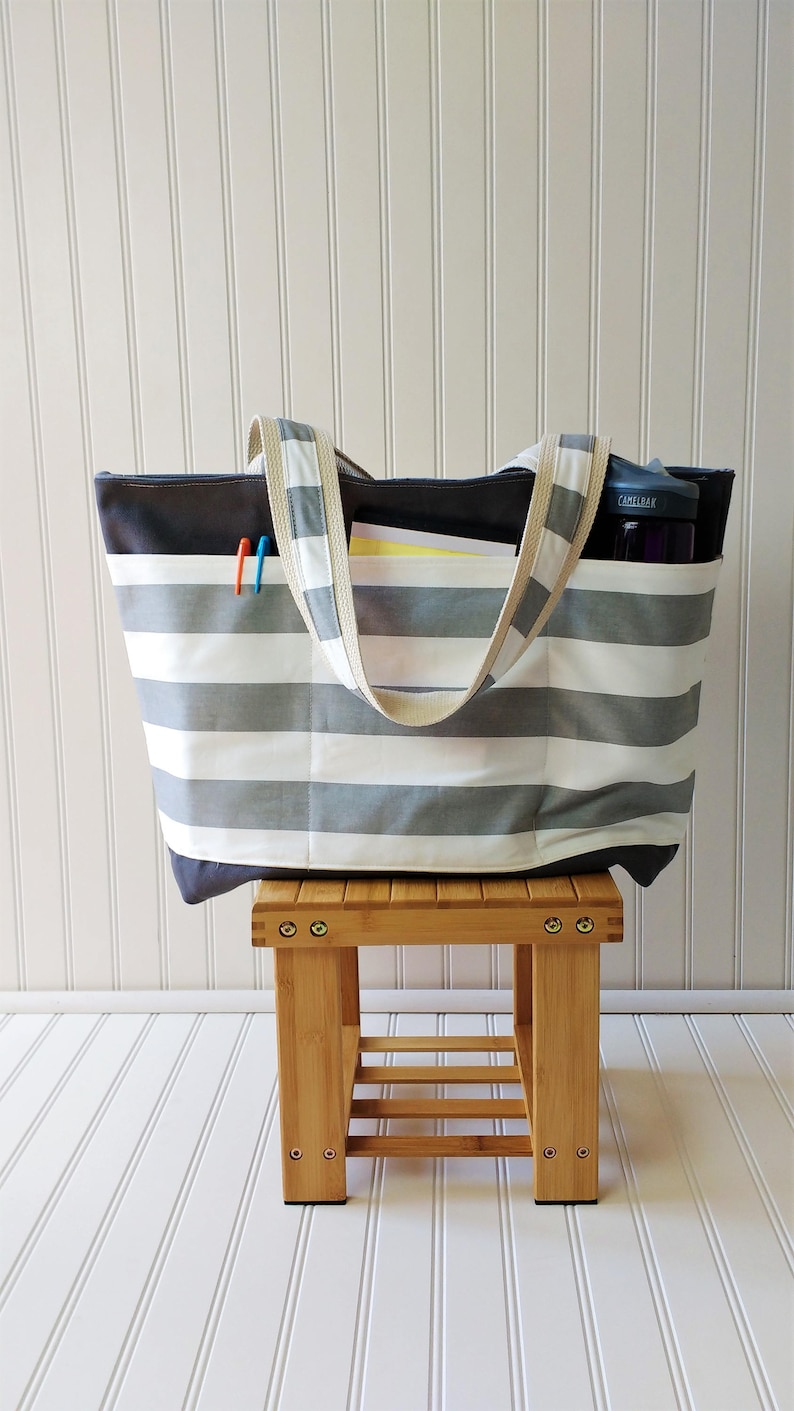 Teacher Gift Tote Bag with Pockets Gifts for Teachers- Teacher Bag Canvas Teacher Bags Teacher Bag Teacher Tote Bag Teacher Tote