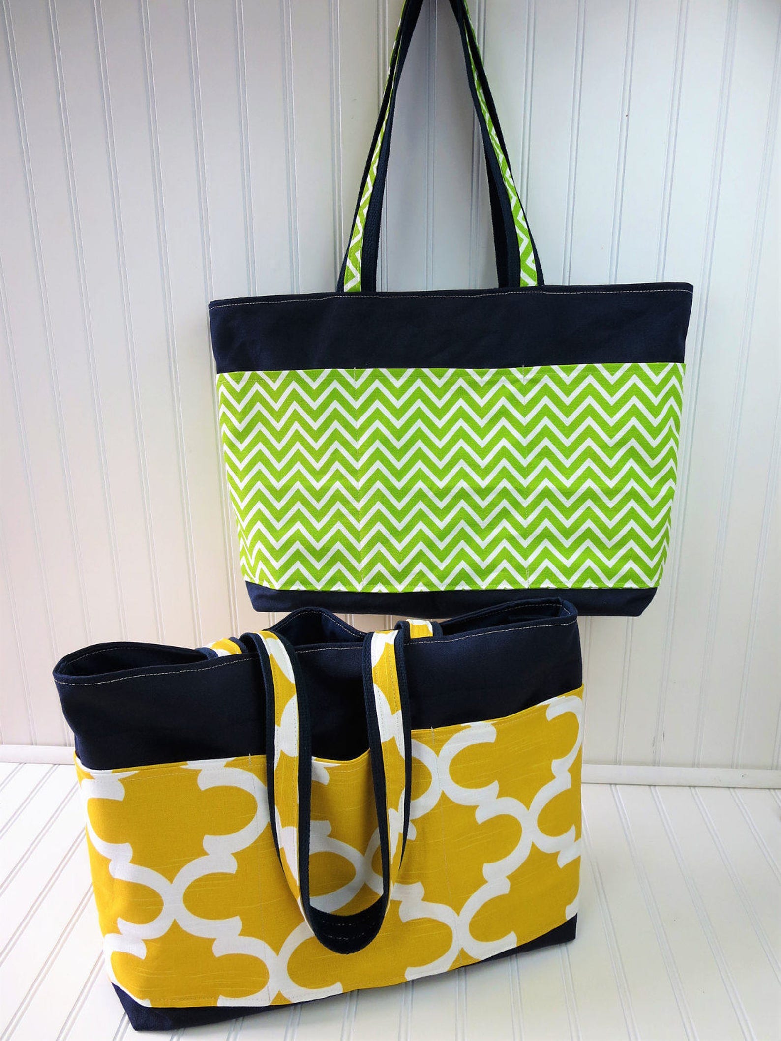 Teacher Gift Bag With Pockets Teacher Bags Teacher Tote Etsy