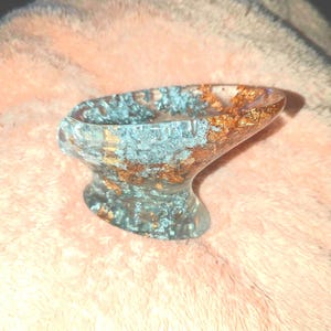 Handmade resin soap dish