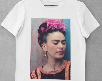 Colorful Woman Portrait T-Shirt, Floral Boho Art Tee, Folk Art Graphic Shirt, Artistic Portrait Tee, Vintage Style Unisex T-Shirt, Creative