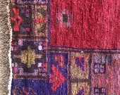 SOLD c1930s kazak karache serapi heriz viss vintage persian rug 5x9 5x10