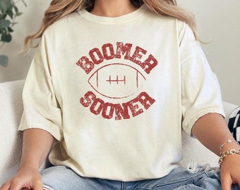 Boomer Sooner OU Shirt, Gameday Comfort Colors Tee