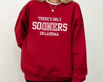 Oklahoma Sooners Sweatshirt, Crimson Gameday Pullover