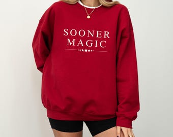 OU Sweatshirt, Sooner Magic, Oklahoma Football Gameday Pullover