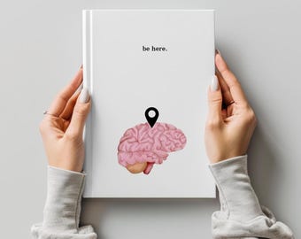 Aesthetic Hardcover Journal, Lined Pages, Gift for Her