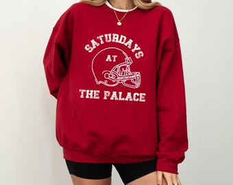 Oklahoma Sooners Sweatshirt, Saturdays at The Palace, Gameday Pullover