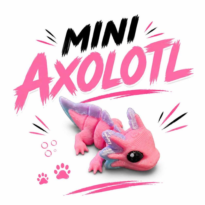 Custom 50 Pack 3D Printed Animals – Pick Your Own Mix – Classroom Prize Bin, Party Favors, Treasure Box Toys