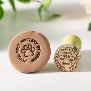 Creative Pottery Stamps, Ceramic Stamp, Pottery Relief Stamps, Custom Stamp Gift For Potter, Brass Pottery Stamp, Pottery Ceramic Stamp