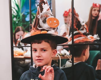 Halloween Witch Hat for Kids: Spooky Party Costume