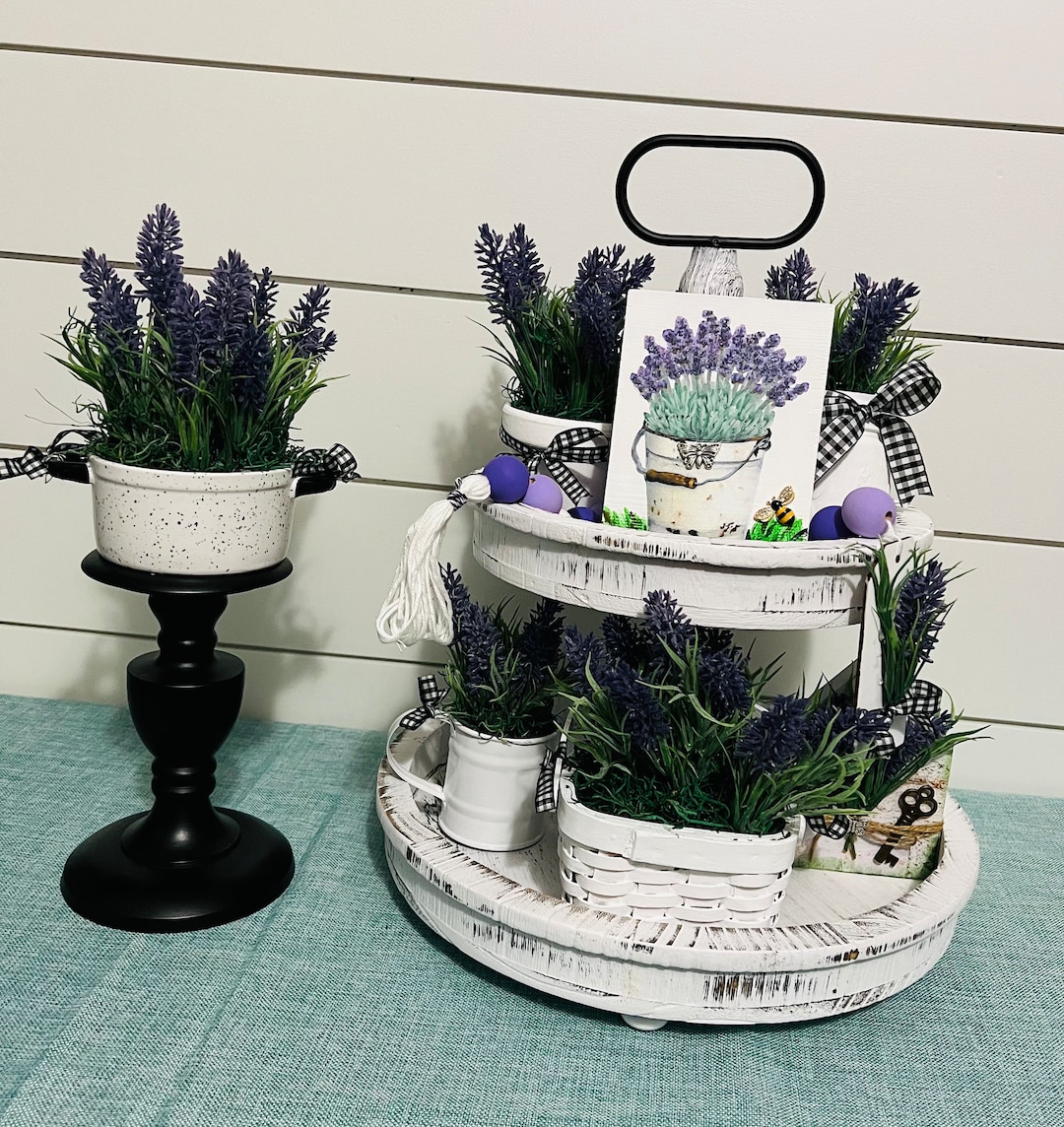 Lavender Dot Tier Family Set main image 1