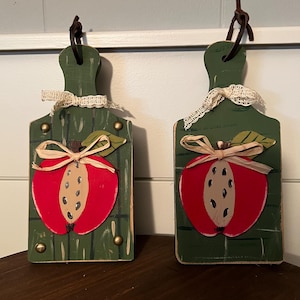 Sweet Apple Cutting Board Decorations