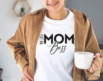 Boss Mom life, digital file mom wife style