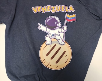 Astronaut conquers arepa