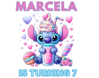 Stitch editable, stitch candy party, stitch for t-shirt svg