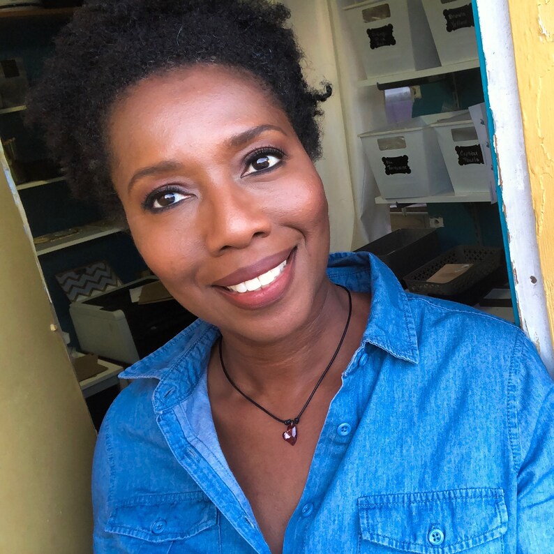 Light Blue Crystal Heart Necklace Heart Pendant Leather Etsy