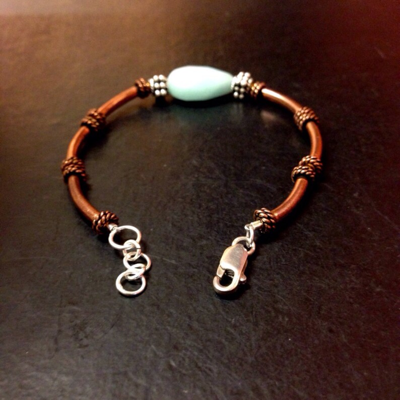 Copper Anniversary Gift Copper Jewelry Copper Bracelet 7th Anniversary