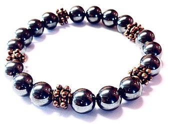 Copper Jewelry Men - 7th Copper Anniversary Gifts - 22nd Anniversary Gift - Copper Bracelet
