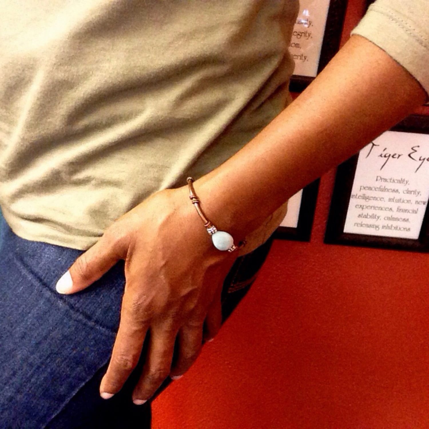 Copper Anniversary Gift Copper Jewelry Copper Bracelet 7th Anniversary