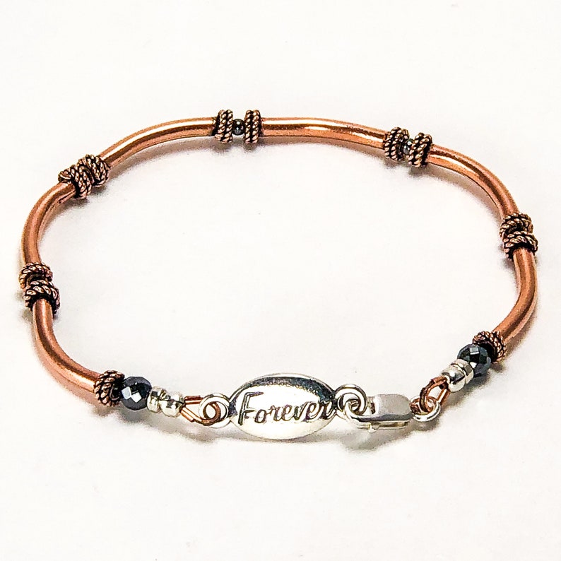 Copper Bracelet Women 7th Anniversary Gift Copper Jewelry Etsy