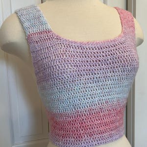 Summer Crochet Backless Top PATTERN