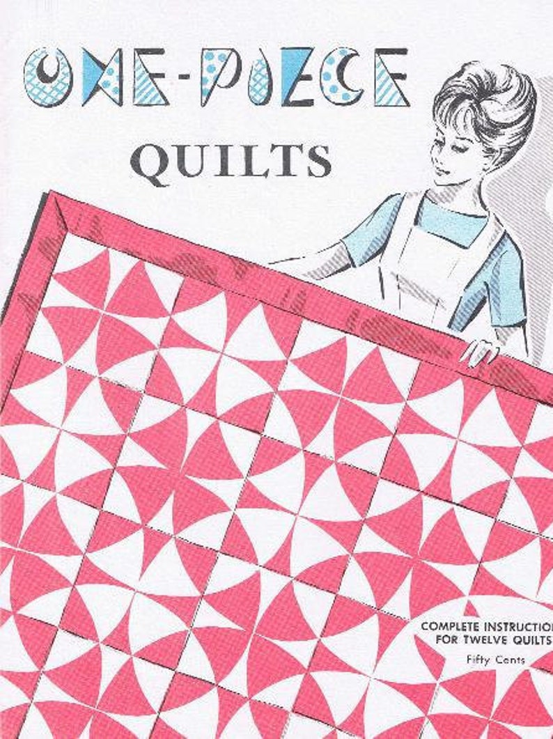 Quilt Pattern, quilting, quilt, Quilt Pattern Book, Quilting Book pdf, patchwork quilt, vintage quilt, pdf quilt pattern, easy quilt pattern image 1