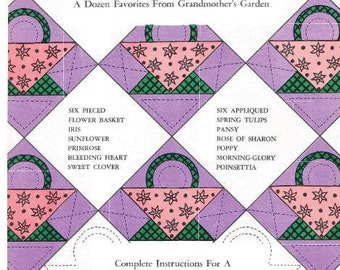 Quilt Pattern, quilting, quilt, Quilt Pattern Book, Quilting Book pdf, patchwork quilt, Vintage quilt, pdf quilt pattern, easy quilt pattern