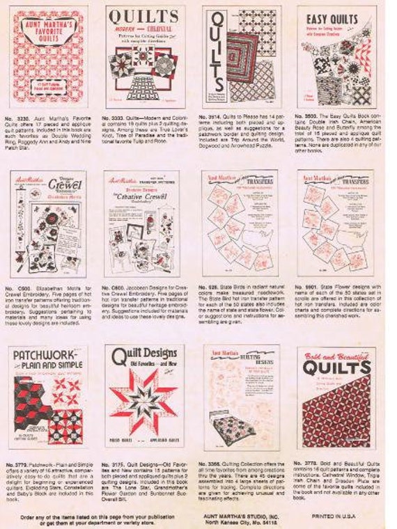 Quilt Patterns, Quilt Books, Heirlooms of Tomorrow Book, Vintage Quilting  Book, Quilting Templates, Vintage Quilt Book, Quilting Patterns 