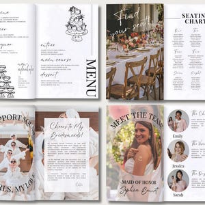 Elegant Wedding Magazine Template