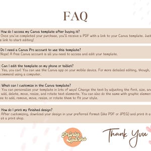 FAQ for Wedding Magazine in Canva