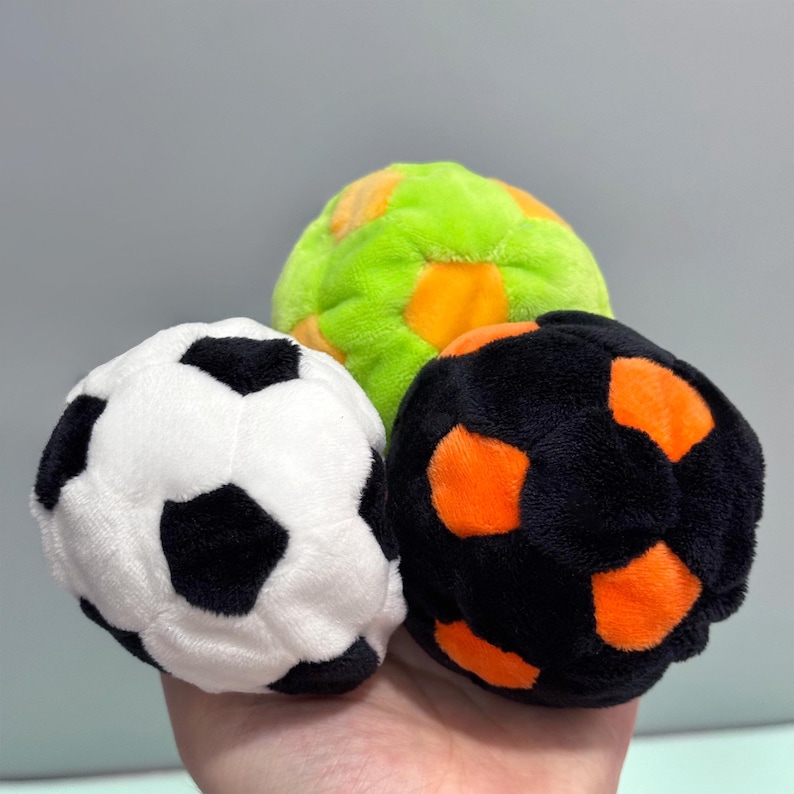 Hacky Sack Footbag Soft Plush Soccer Juggling Ball, Customized name Hand Sewing Hacky Sack Footbag, Outdoor Team Activity Kick Sack image 7