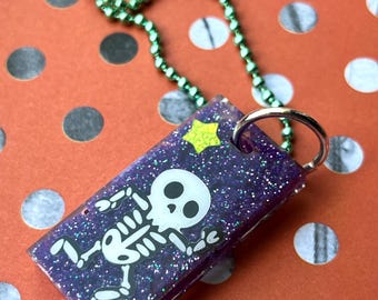 Halloween Skeleton necklace