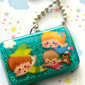 Peter Pan And Neverland Resin Necklace