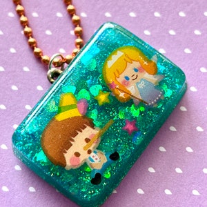 Pinocchio Resin Necklace image 1