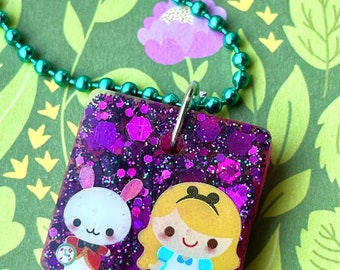 Alice In Wonderland necklace