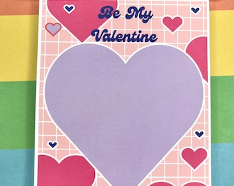 Be My Valentine Notepad