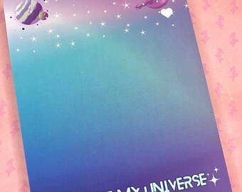 You Are My Universe Notepad