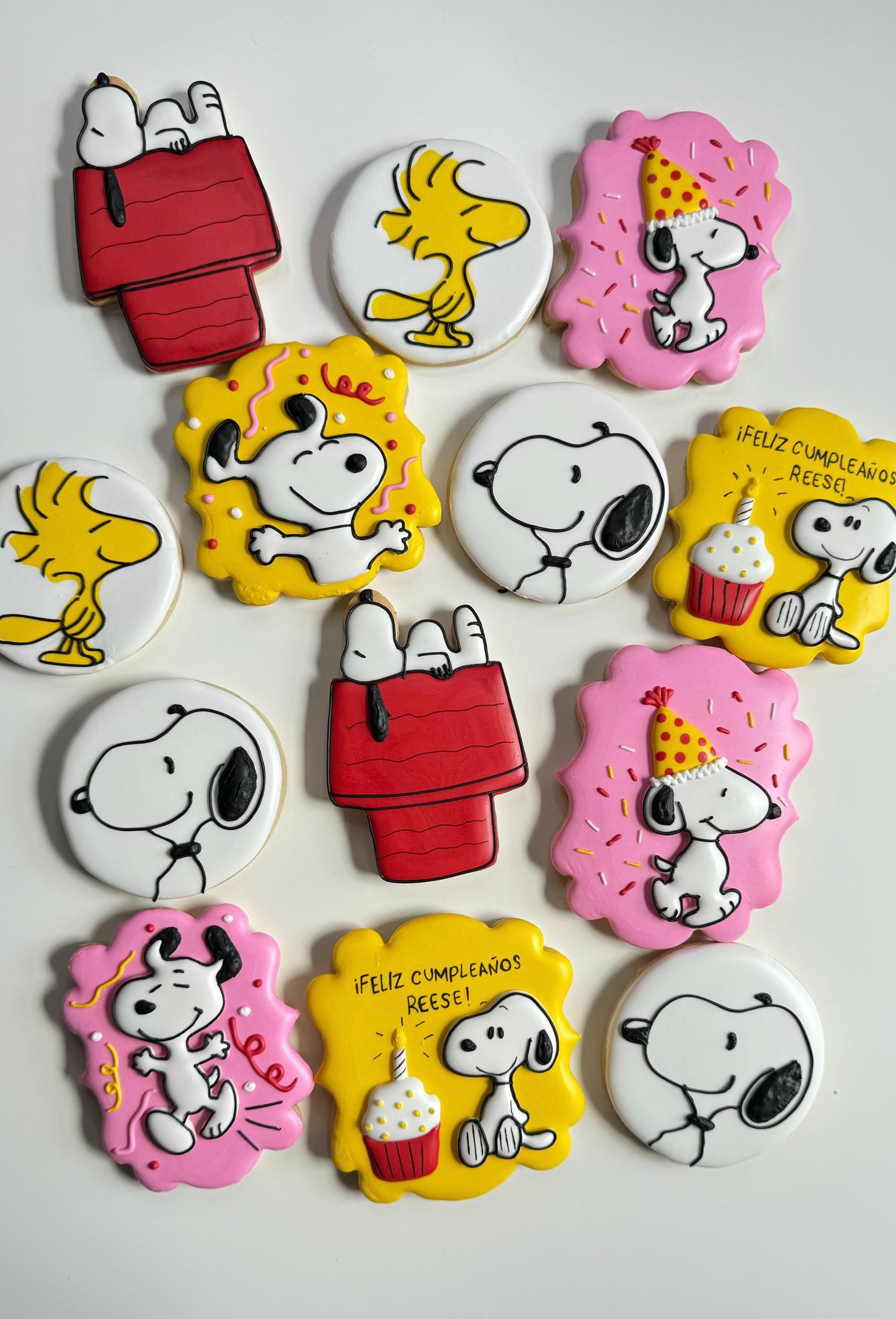 Snoopy Cookies - Etsy