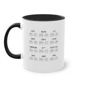 CTRL Key Tasse, Büro, Schreibtisch Kaffeetasse, Geschenk, Geschenkidee, Mug, Videospiel, Gaming, Nerd, Zocker, Geschenk Informatik, witzig