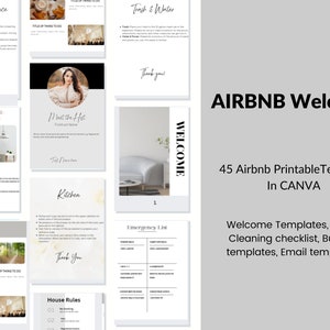 Airbnb Checklist|Editable VRBO Signs|Airbnb Welcome Book Template|House Host Manual Guidebook|Template |House rules|Cohost|Airbnb check out